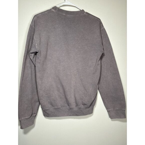 WALT DISNEY WORLD Vintage Crewneck Sweatshirt Autograph Mickey Mouse Grey Small - Picture 5 of 9